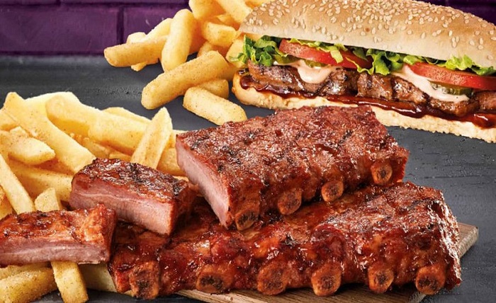 rib steers menu