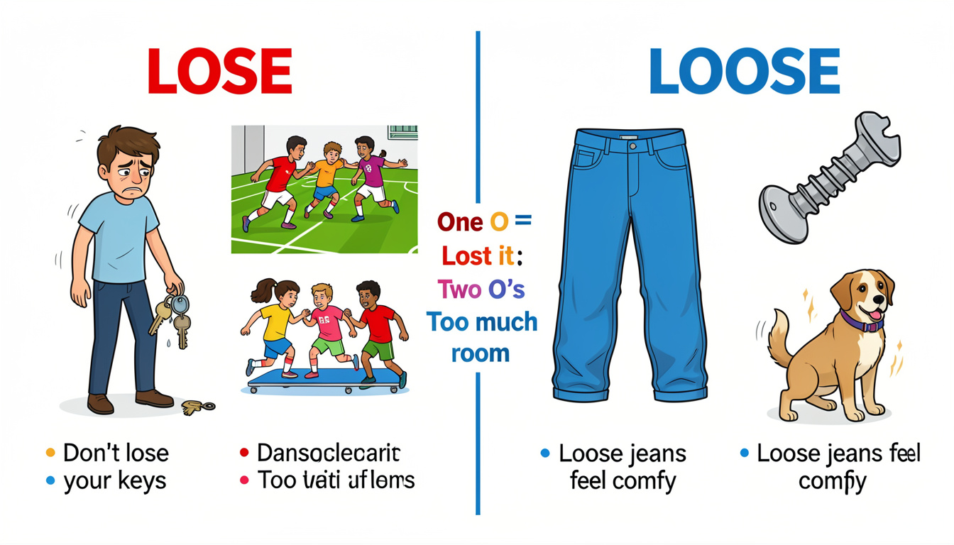 Lose and Loose Meaning: Clear Guide to Stop Confusion
