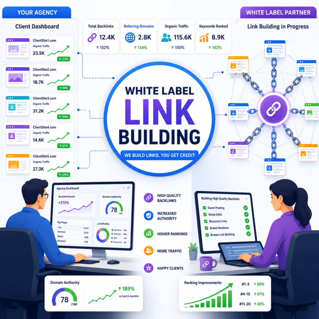White Label Link Building The Smart Way to Grow Client Rankings Without the Extra Workload