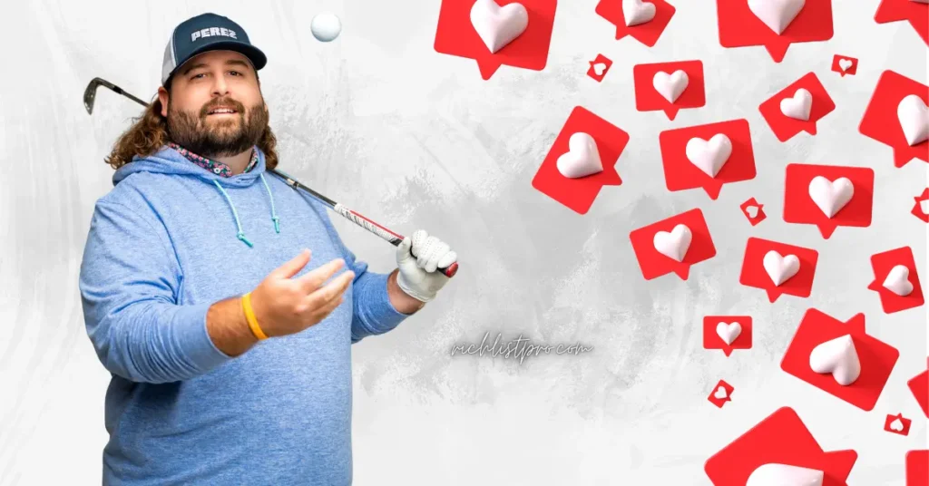 Fat Perez golfing